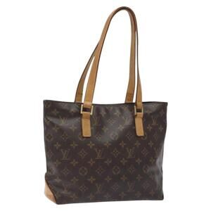 LOUIS VUITTON Monogram Cabas Piano Tote Bag M51148